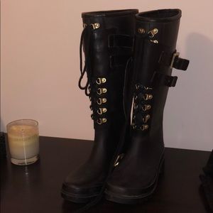 Tory Burch Rain Boots 9